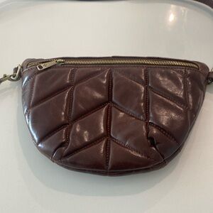 Crescent shape crossbody